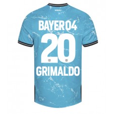 Bayer Leverkusen Alejandro Grimaldo #20 Tredjedrakt 2023-24 Kortermet